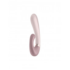 Смарт вібратор-кролик Satisfyer Heat Wave Mauve з підігрівом — Keks-Hub
