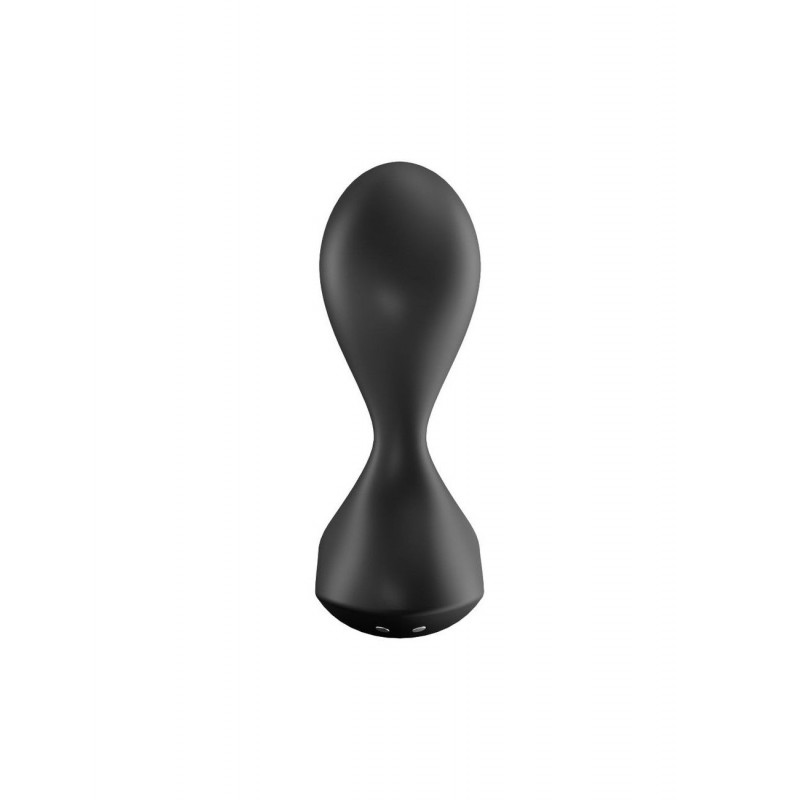 Смарт-пробка Satisfyer Sweet Seal Black - в упаковці, демонструє комплектацію