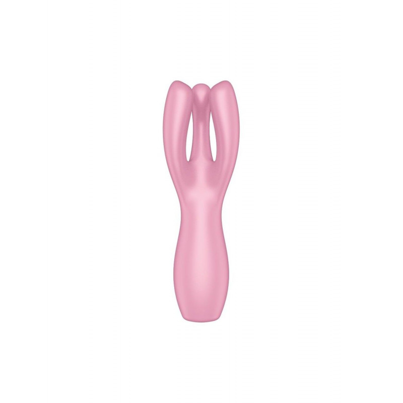 Упаковка кліторального вібратора Satisfyer Threesome 3 Pink, рожевий, стильний дизайн