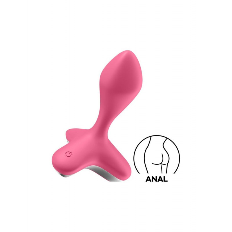 Упаковка анальної вібропробки Satisfyer Game Changer Pink, брендована