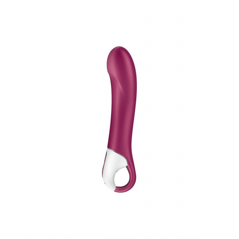 Смарт-вібратор Satisfyer Big Heat точки G, вид збоку, демонстрація гнучкості