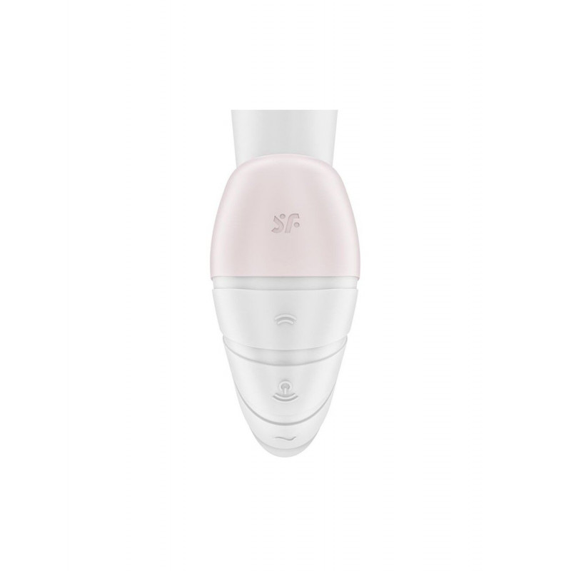 Satisfyer Supernova White, вид збоку, демонстрація вигнутого ствола