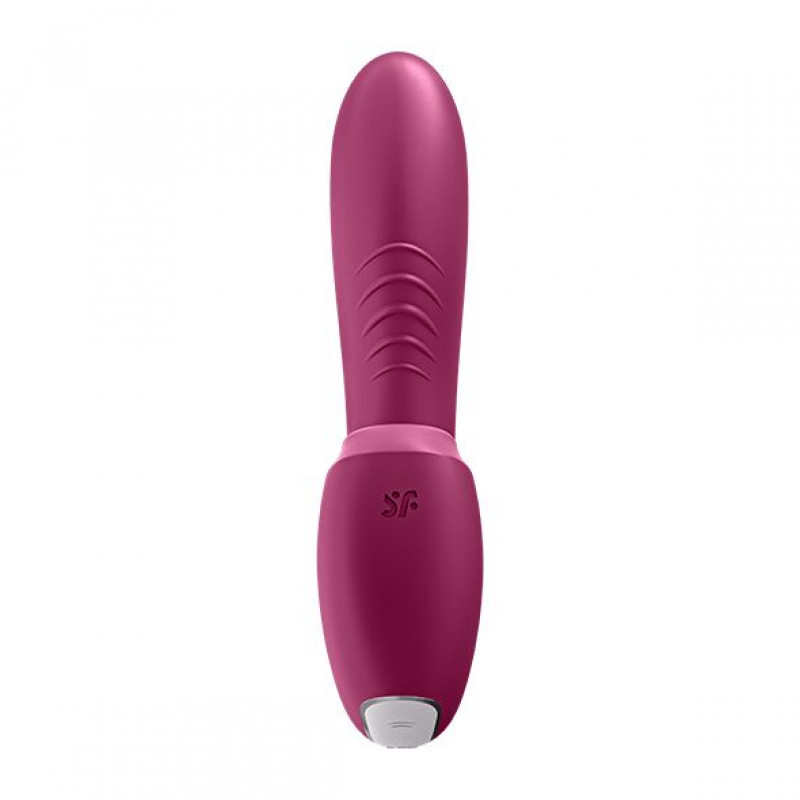 Упаковка вакуумного смарт-вібратора Satisfyer Sunray Berry, стильний дизайн