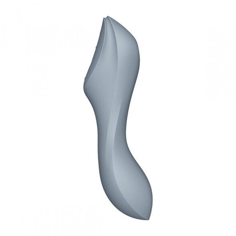 Satisfyer Curvy Trinity 3 BlueGrey - вигляд збоку