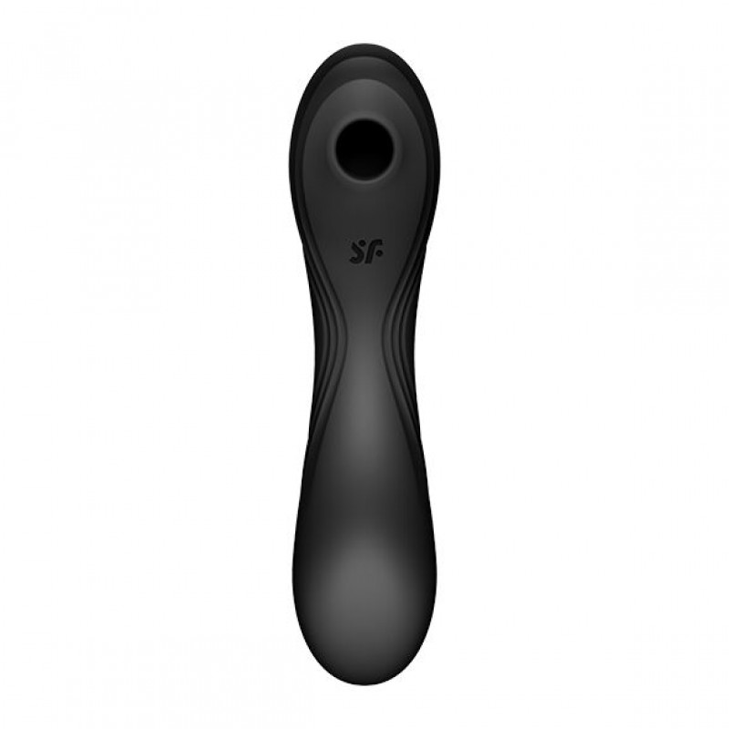 Упаковка вакуумного стимулятора Satisfyer Curvy Trinity 4 Black – стильний дизайн
