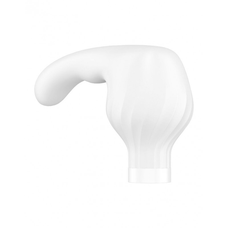 Satisfyer Double Wand-er: текстура силіконового покриття головки