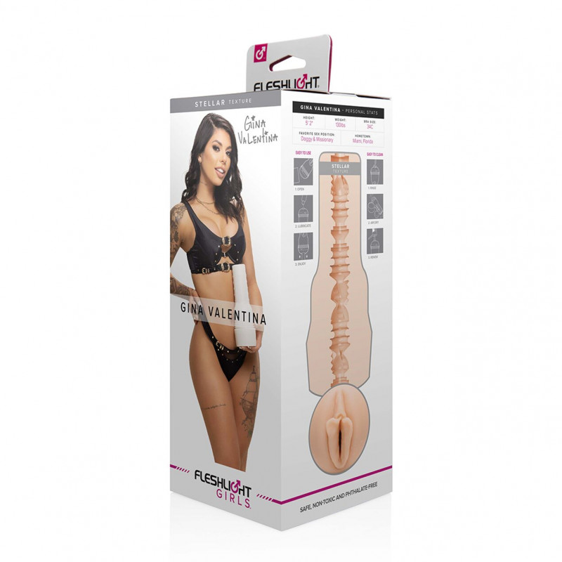 Текстура внутрішньої поверхні мастурбатора Fleshlight Gina Valentina Stellar