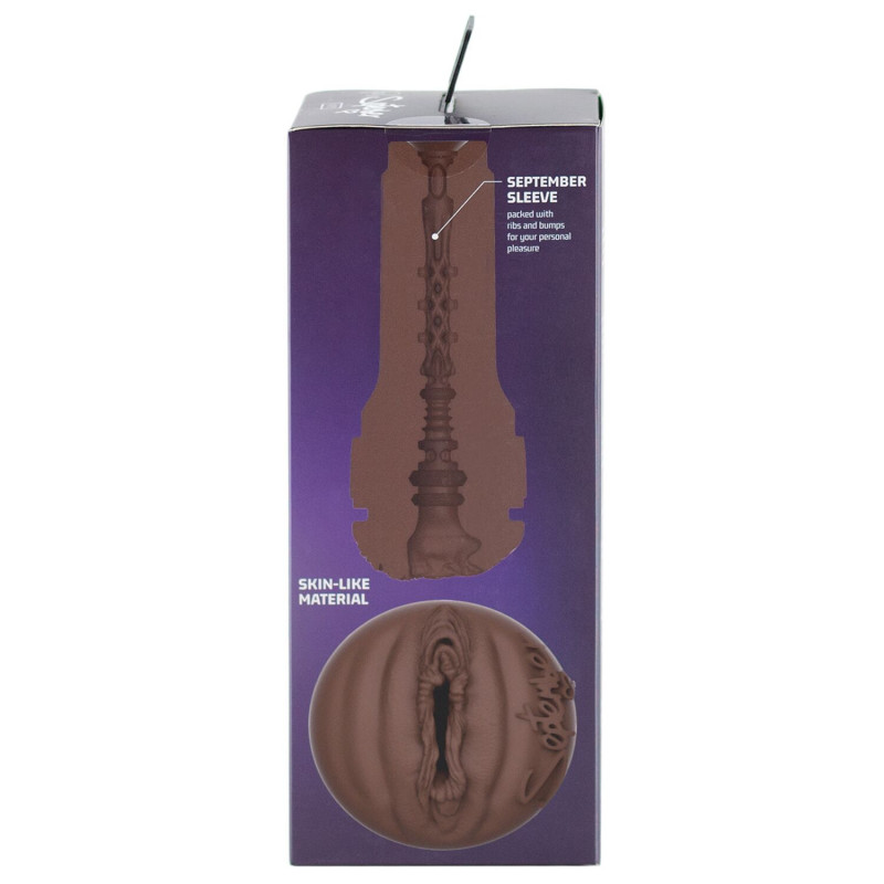 Мастурбатор Kiiroo Feel September Reign - вигляд зверху, анатомічна точність