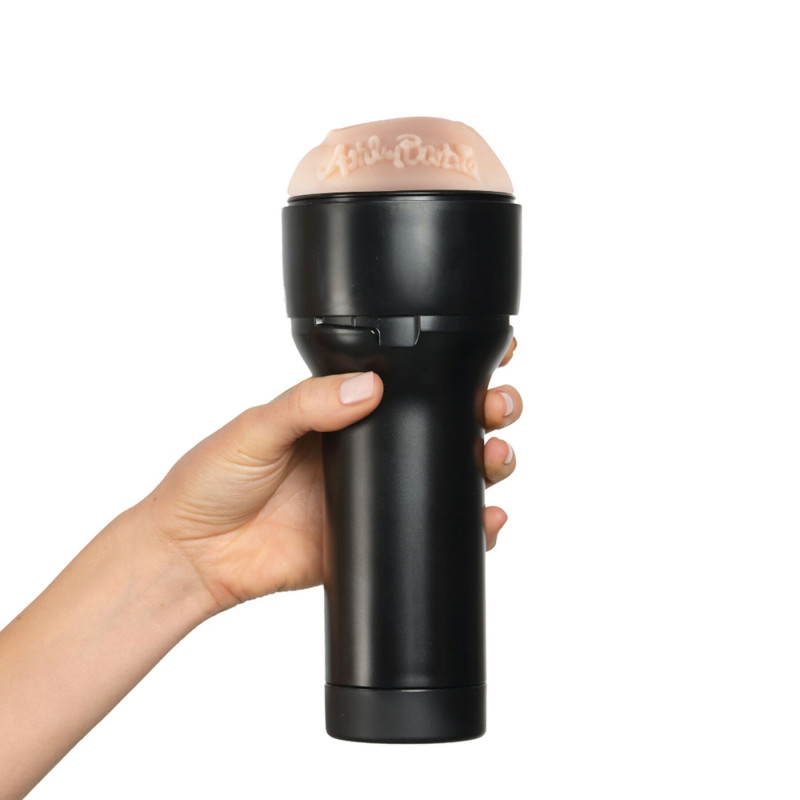 Мастурбатор Kiiroo Feel Ashley Barbie, вигляд ззаду, демонстрація матеріалу