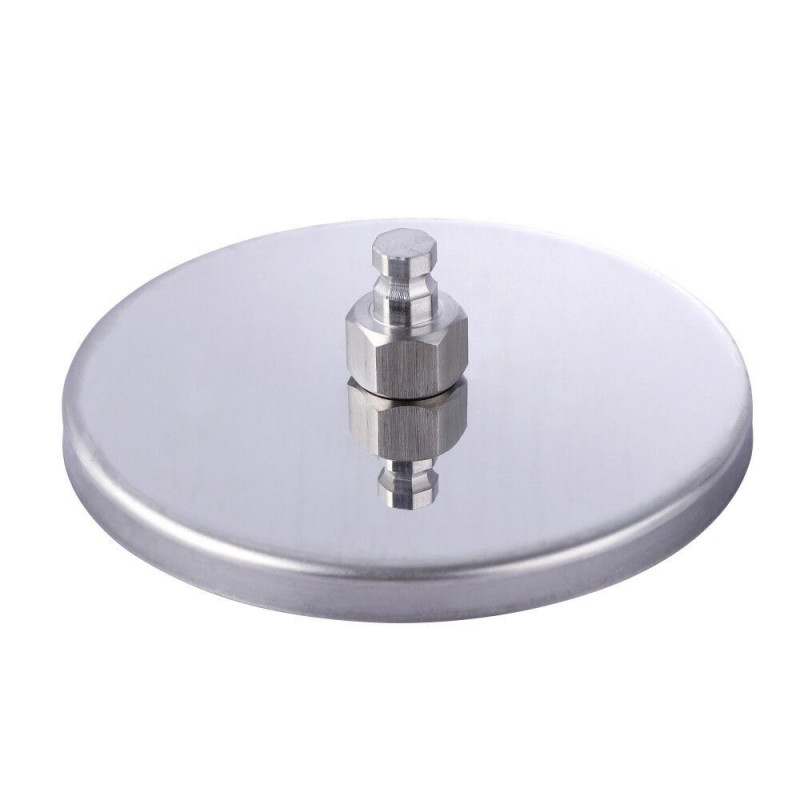 Всі елементи набору адаптерів Hismith KlicLok, розкладені для демонстрації