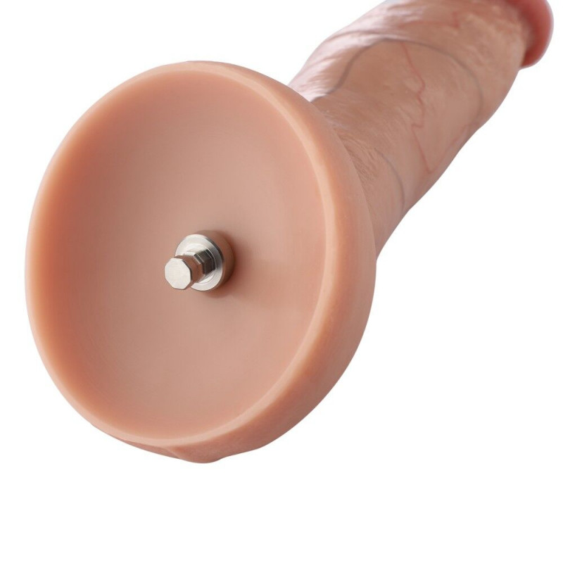 Фалоімітатор Hismith Hyper Realistic Silicone Dildo KlicLok - загальний вигляд, розміри