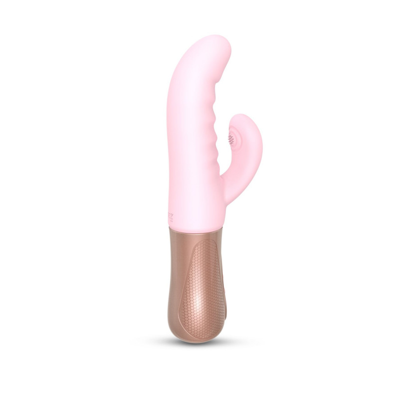 Подвійний пульсатор-кролик Love To Love SASSY BUNNY рожевий - детальна текстура