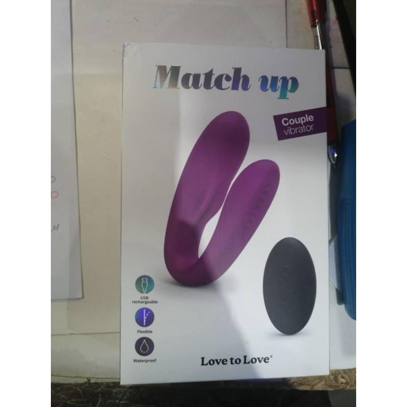 Вібратор Love To Love MATCH UP SWEET ORCHID, вигляд збоку, ергономічна форма
