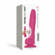 Повна довжина фалоімітатора Strap-On-Me Sliding Skin Realistic Dildo Fuchsia L - для глибокого задоволення