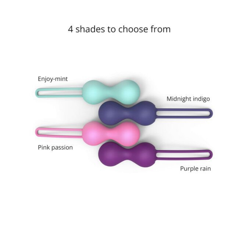 Вагінальні кульки Love To Love JOIA MIDNIGHT INDIGO: демонстрація комплектації та аксесуарів