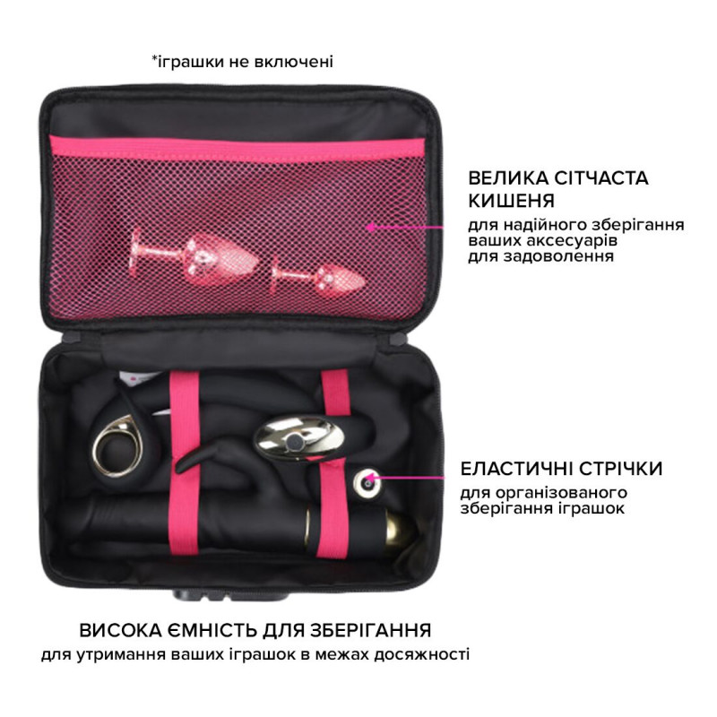 Упаковка кейсу для іграшок Dorcel DISCREET BOX - презентабельний вигляд