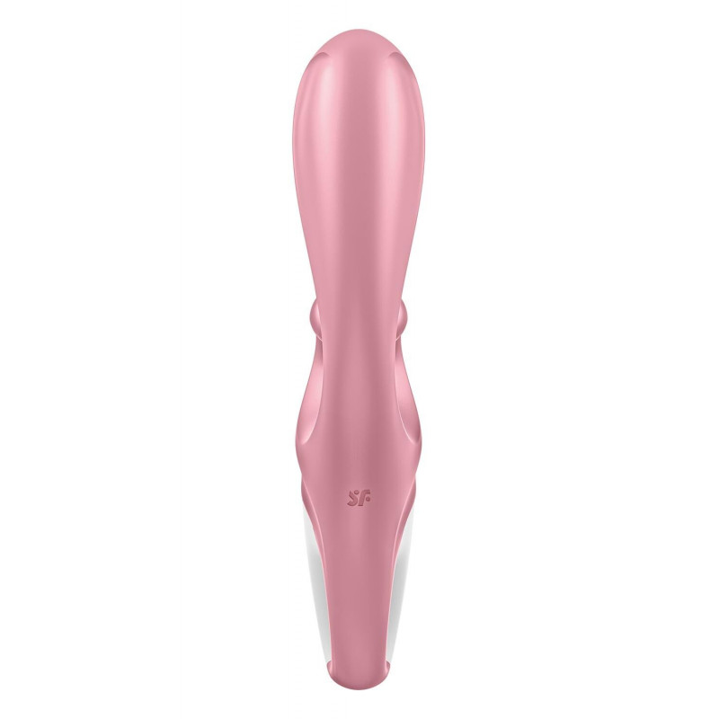 Кліторальна частина Satisfyer Hug Me Pink: розширена форма, потужна вібрація, комфортна посадка