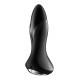 Анальна смарт-вібропробка Satisfyer Rotator Plug 1+ Black, вид збоку
