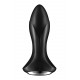 Деталі конструкції анальної смарт-вібропробки Satisfyer Rotator Plug 1+ Black