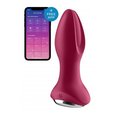 Анальная смарт вибропробка Satisfyer Rotator Plug 2+ с жемчужным массажем Violet — Keks-Hub