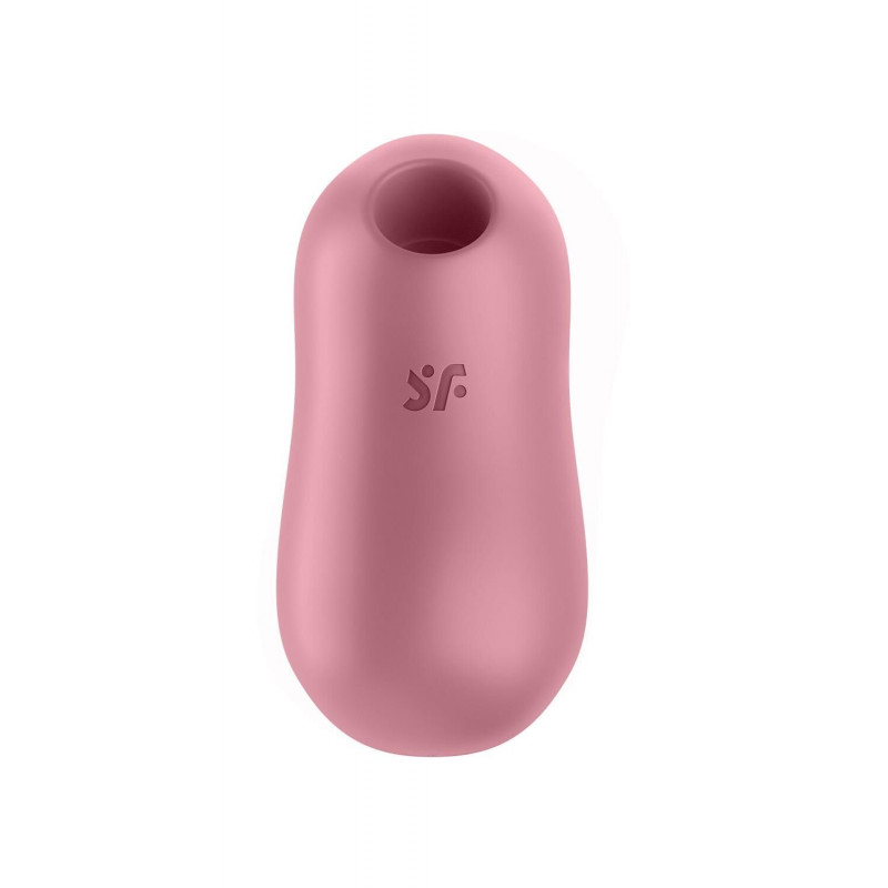 Вакуумний стимулятор Satisfyer Cotton Candy Light Red, упаковка - коробка з логотипом бренду, детальна інформація