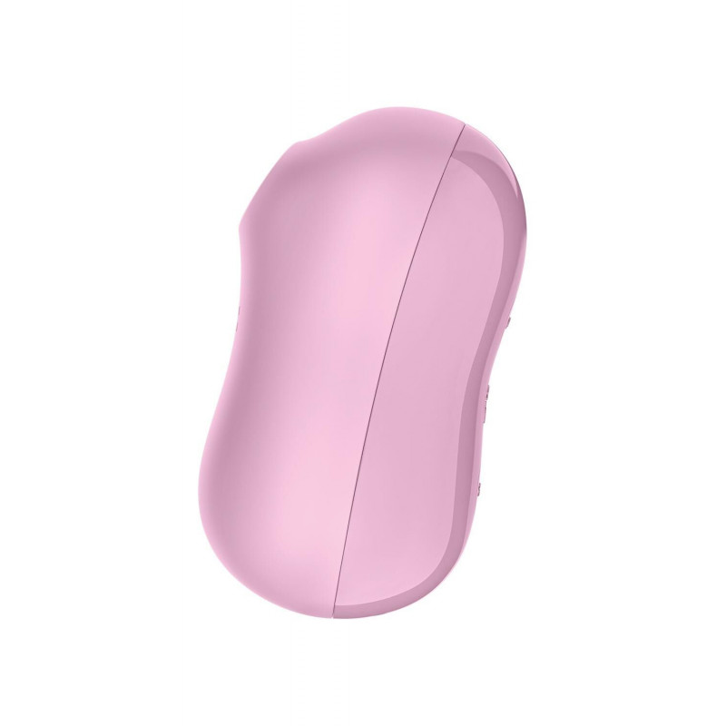 Деталі вакуумного стимулятора Satisfyer Cotton Candy Lilac, кнопки управління