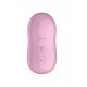 Текстура силікону вакуумного стимулятора Satisfyer Cotton Candy Lilac, м'який