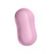 Вакуумний стимулятор Satisfyer Cotton Candy Lilac в руці, демонстрація розміру