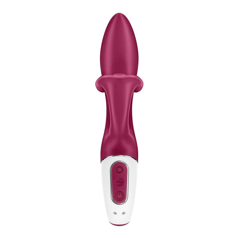 Satisfyer Embrace me Berry: демонстрація роботи двох моторів, різні режими вібрації