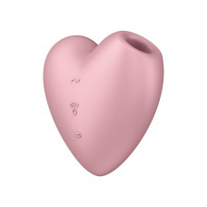 Вакуумний стимулятор-серце Satisfyer Cutie Heart Light Red — Keks-Hub