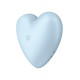 Текстура силікону Satisfyer Cutie Heart Blue: м'який та безпечний матеріал