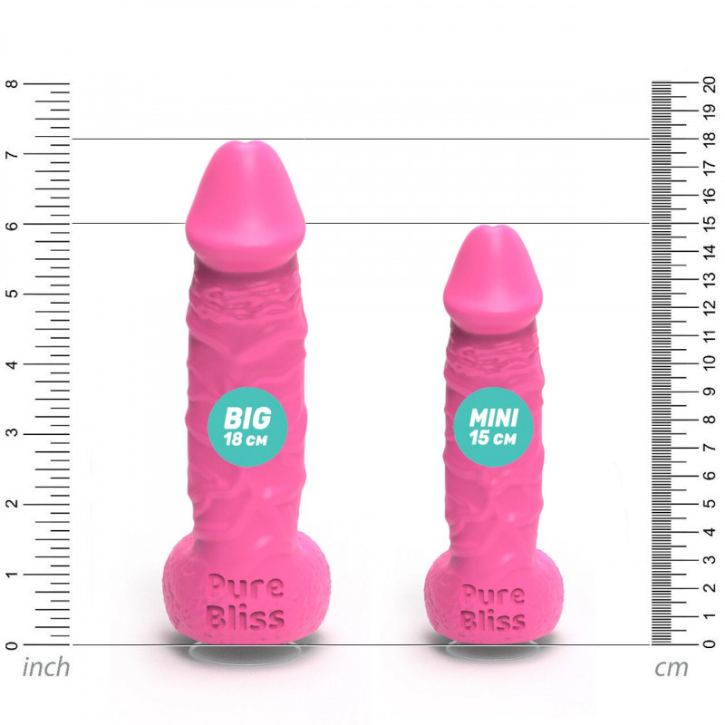 Крафтове мило Pure Bliss BIG Pink натуральне, рожеве, зблизька, деталі