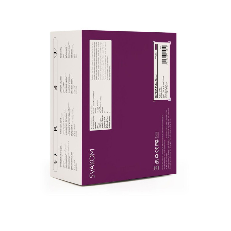 Вакуумний стимулятор Svakom Pulse Union - елегантний вигляд