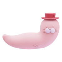 Вакуумний вібратор KISSTOY Franky Рожевий