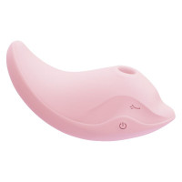 Вибратор и вакуумный стимулятор CuteVibe Heidi Розовый