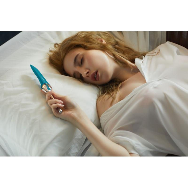 Вібратор Knight Jenay FLOWERS & SWORD: текстура матеріалу