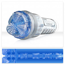 Мастурбатор Fleshlight Turbo Core Blue Ice оральний секс, глибоке горло — Keks-Hub