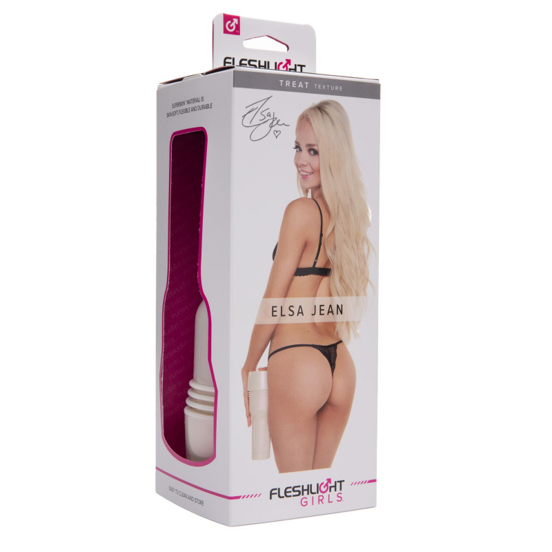 Мастурбатор Fleshlight Girls Elsa Jean Treat, ніжність матеріалу, текстура