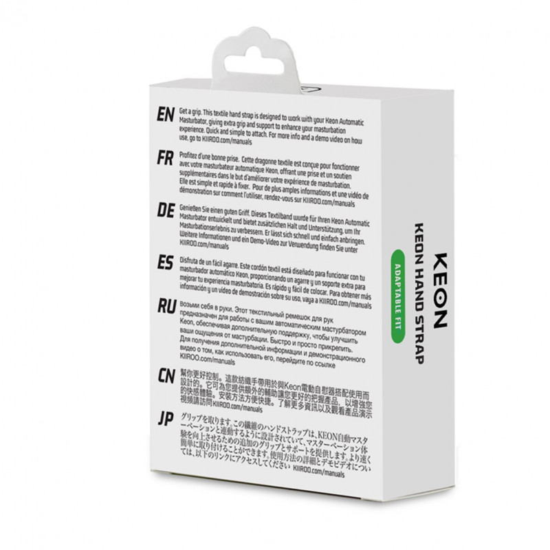 Ремінь-тримач Kiiroo Keon Hand Strap - в контексті використання