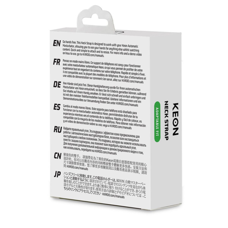 Ремінь Kiiroo Keon neck strap, фурнітура, якість виготовлення