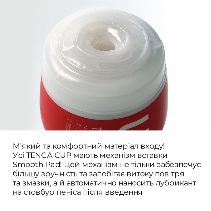 Внутрішня текстура мастурбатора Tenga US Deep Throat Cup STRONG, яка імітує реалістичні відчуття.