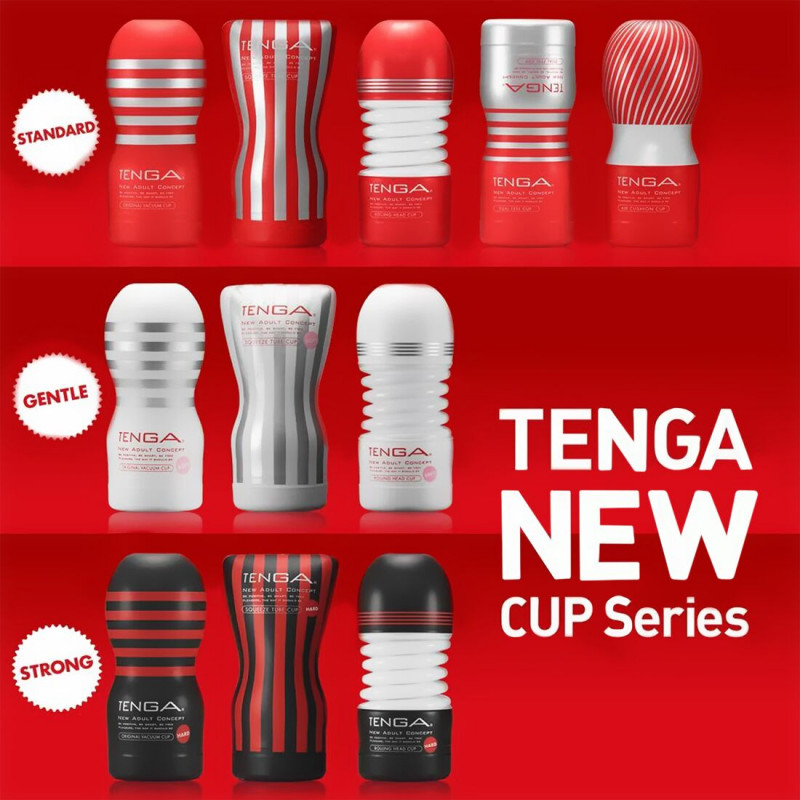 Мастурбатор Tenga US Deep Throat GENTLE Cup, демонструє компактність
