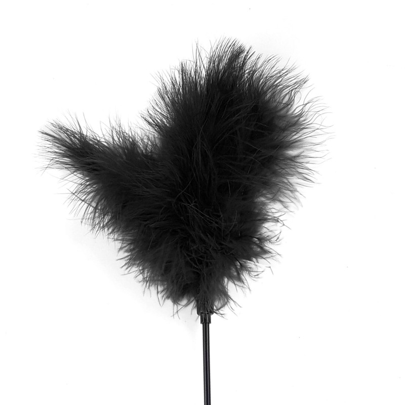 Лоскітка Art of Sex Feather Paddle, чорна - вид збоку