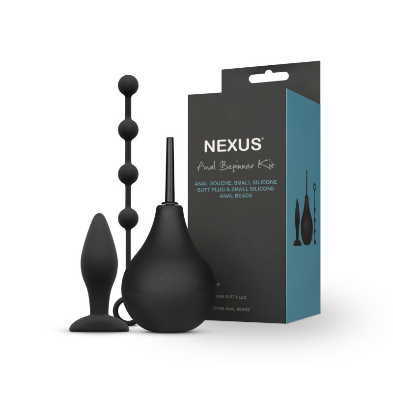 Упаковка набору для анальної стимуляції Nexus ANAL BEGINNER KIT, м'ятний колір – стильний дизайн