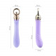 Вібратор Zalo Sweet Magic Courage Fantasy Violet, вид збоку, демонстрація вигнутої форми