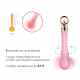Упаковка вібромасажера Zalo Sweet Magic Confidence Wand Fairy Pink, рожева коробка з логотипом бренду