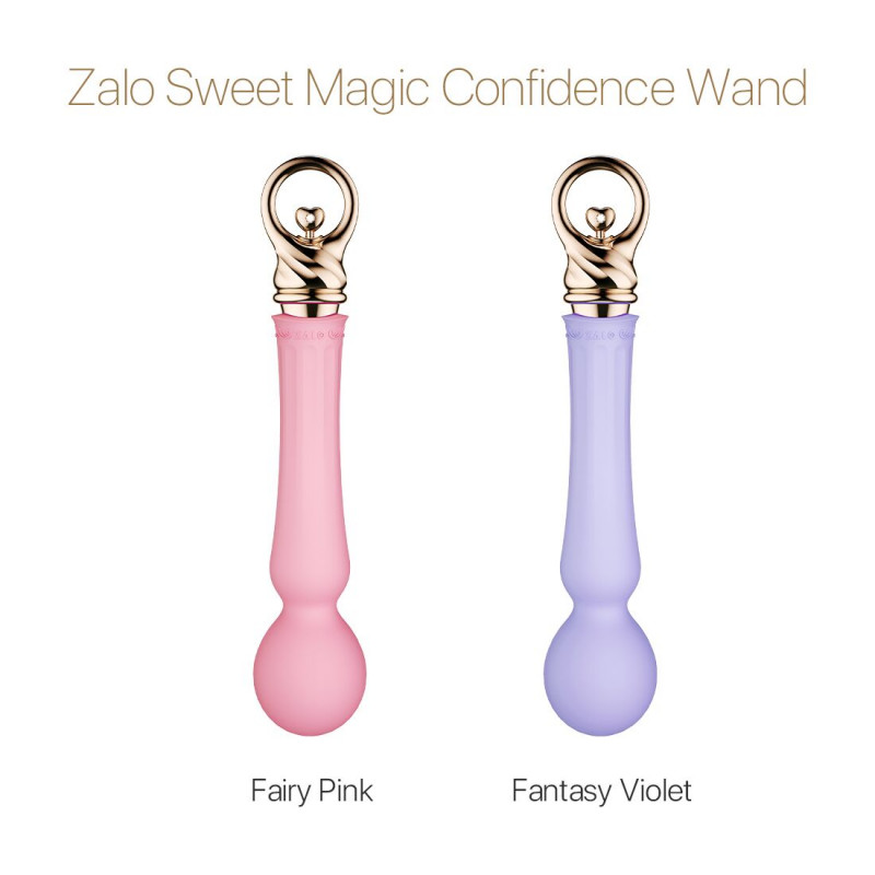 Вібромасажер Zalo Sweet Magic Confidence Wand Fairy Pink, комплект поставки (з додатковими аксесуарами, якщо є)