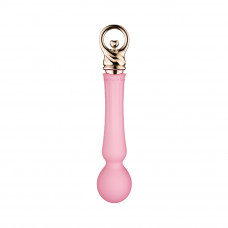 Вибромассажер с подогревом Zalo Sweet Magic Confidence Wand Fairy Pink — Keks-Hub