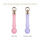 Демонстрація підігріву вібромасажера Zalo Sweet Magic Confidence Wand Fantasy Violet