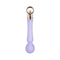 Вібромасажер Zalo Sweet Magic Confidence Wand з підігрівом Fantasy Violet
